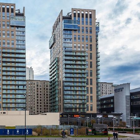 Golden Apartments Warsaw - Big And Bright Apartment In Platinum Towers- Browary- Grzyb61A Eksteriør bilde